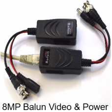 8MP / 4K Video & Power Baluns